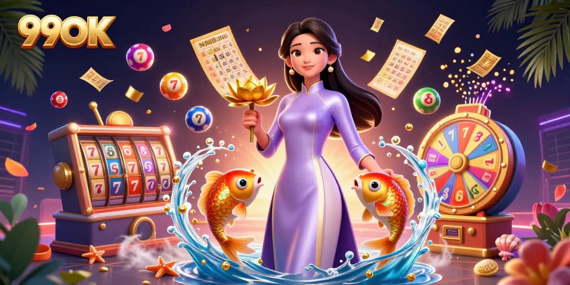 Engage in thrilling games at 99OK with vibrant slot reels, sparkling effects, and dynamic bonuses.