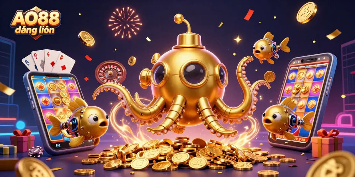 Play slots and win at AO88 đăng nhập, featuring engaging game elements and a thrilling atmosphere.
