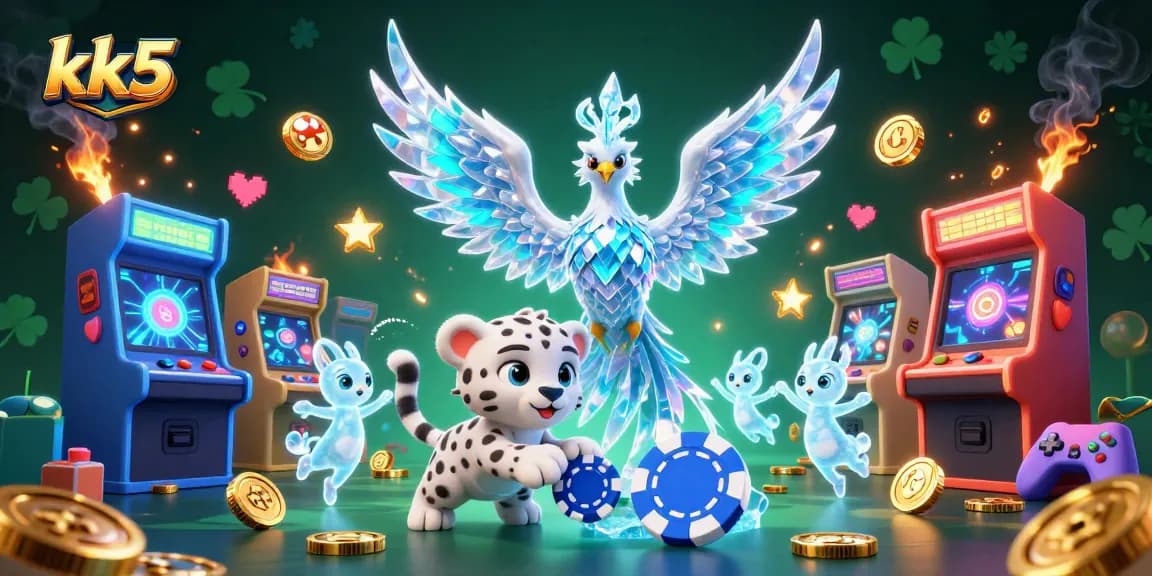 Experience exhilarating gaming action with kk5 featuring enchanting characters and vibrant casino elements.