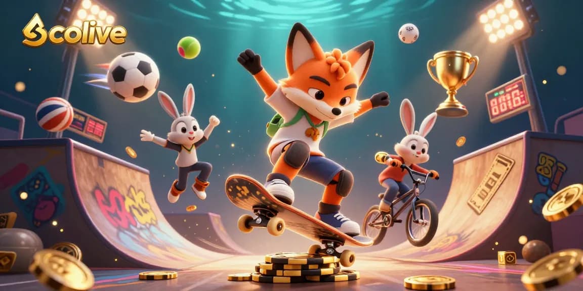 Experience the thrilling action of socolive with colorful characters and dynamic gaming elements.