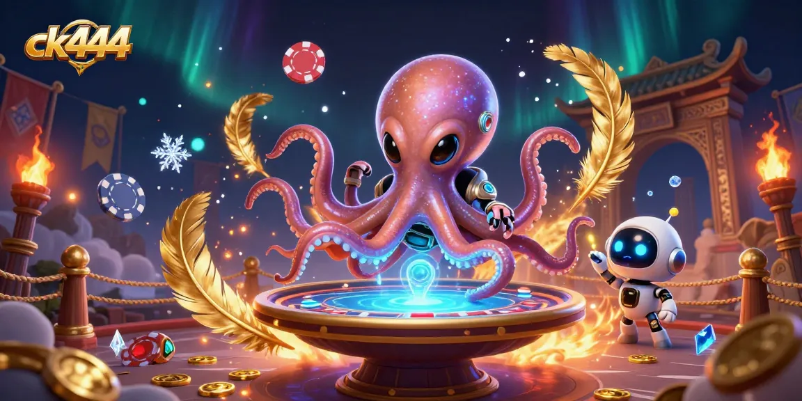 Engage in thrilling gaming at ck444 with unique poker and vibrant 3D animation elements.