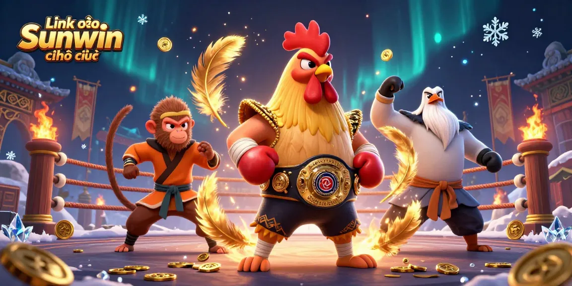 Experience thrilling gameplay with Link vào Sunwin chính thức featuring a vibrant 3D scene of captivating martial art characters.