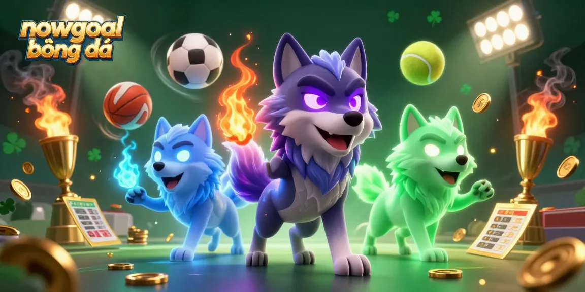 Experience nowgoal bóng đá with thrilling sports betting action and vibrant visuals in this dynamic 3D illustration.