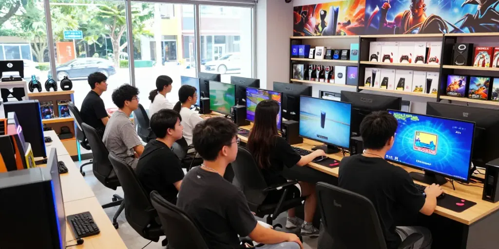 Exciting gaming experience at rokok88 featuring the latest consoles and games