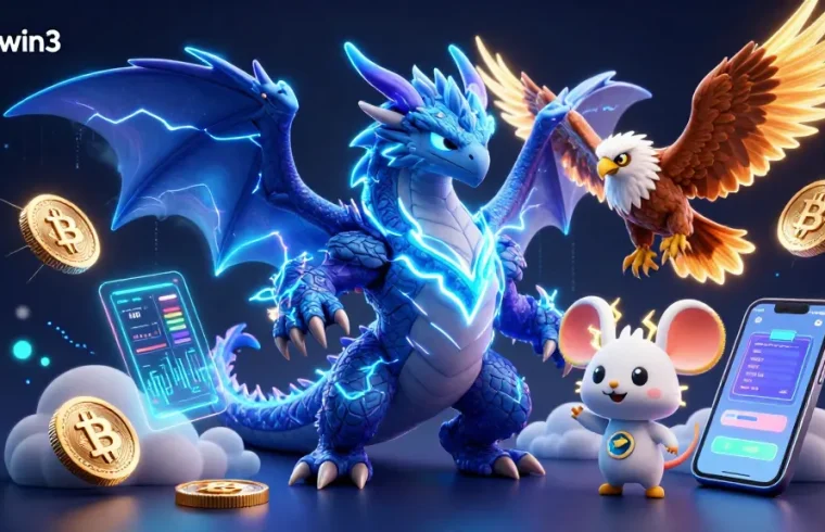Engage with exhilarating gaming experiences at sunwin3 with vibrant 3D casino characters and crypto elements.