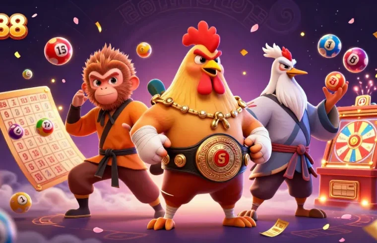Experience thrilling gaming action at qs88 with dynamic visuals featuring colorful lottery elements.