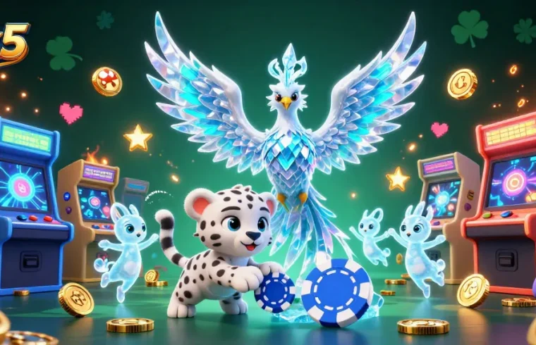 Experience exhilarating gaming action with kk5 featuring enchanting characters and vibrant casino elements.